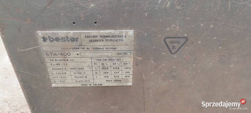 Spawarka BESTER STA400
