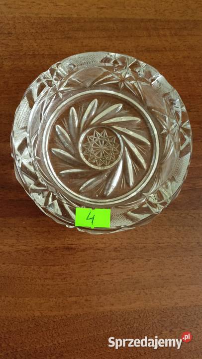 Popielniczki kryształowe porcelanowe Kolekcje Kłodzko