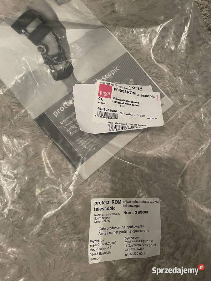 Uniwersalna orteza stawu kolanowego Nowogród