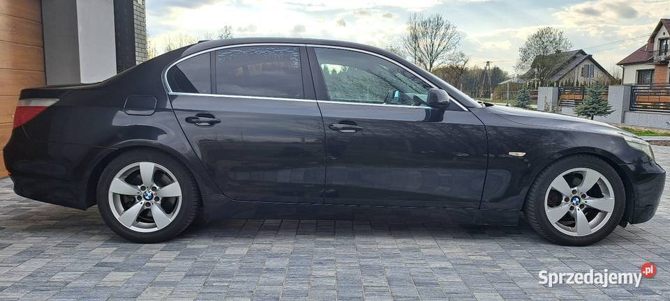 BMW E60 2005r 22 Benzyna 200 dużym serwisie mazowieckie Niemianowice