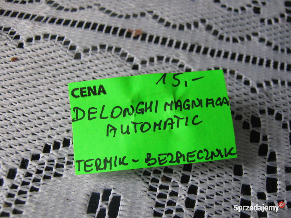 DELONGHI MAGNIFICA AUTOMATIC TERMIK BEZPIECZNIK Nowy Sącz