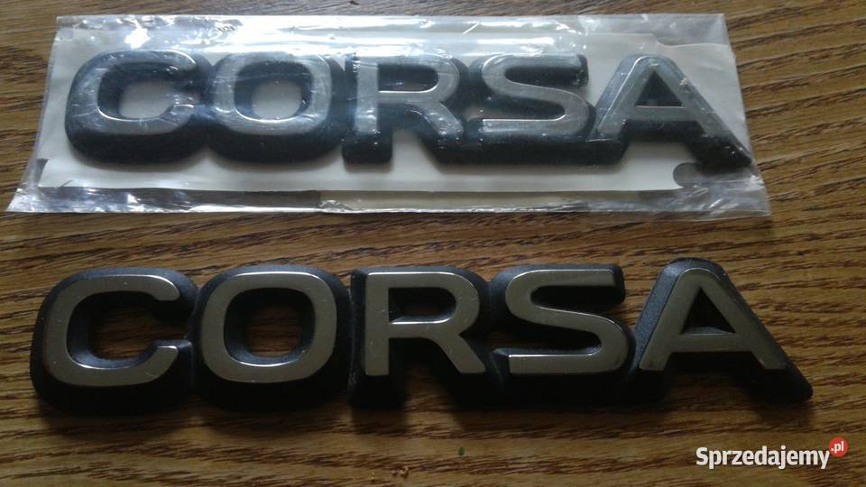 Emblemat Corsa OE Żabno sprzedam
