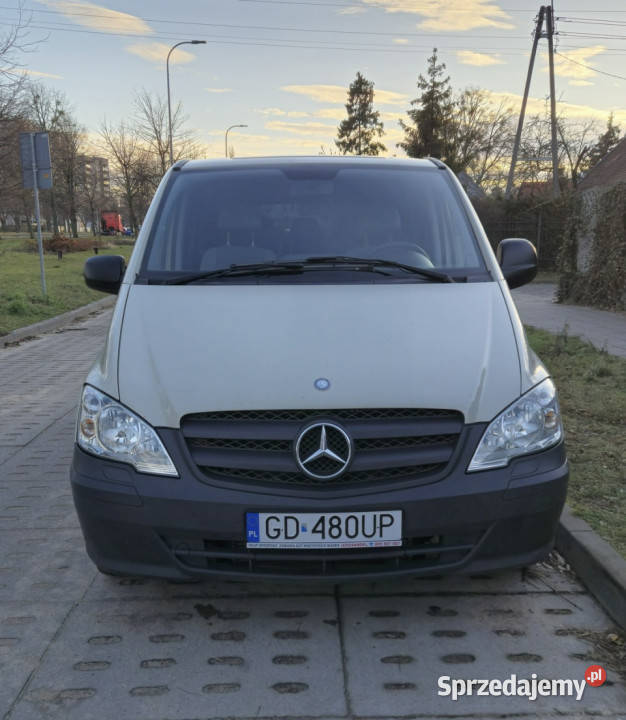 Mercedes Vito Mercedes Vito W639 113CDI 7osobowy manualna Gdańsk