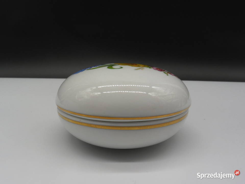 Porcelanowe Puzderkoszkatułka na drobiazgi Raszków
