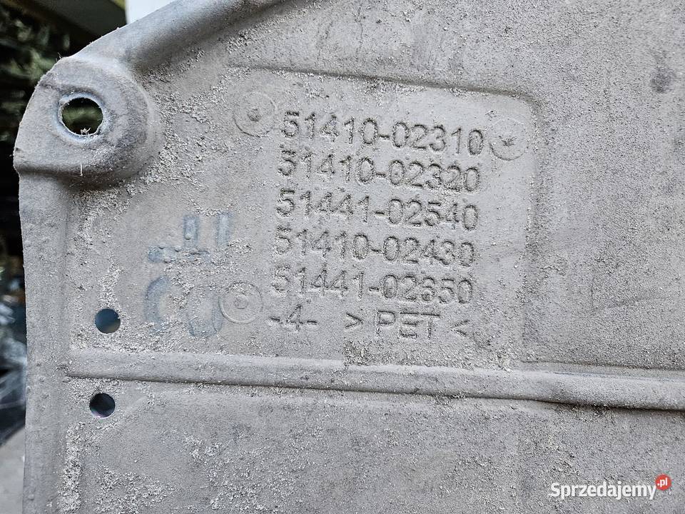 TOYOTA CHR CHR PŁYTA OSŁONA POD SILNIK Międzychód