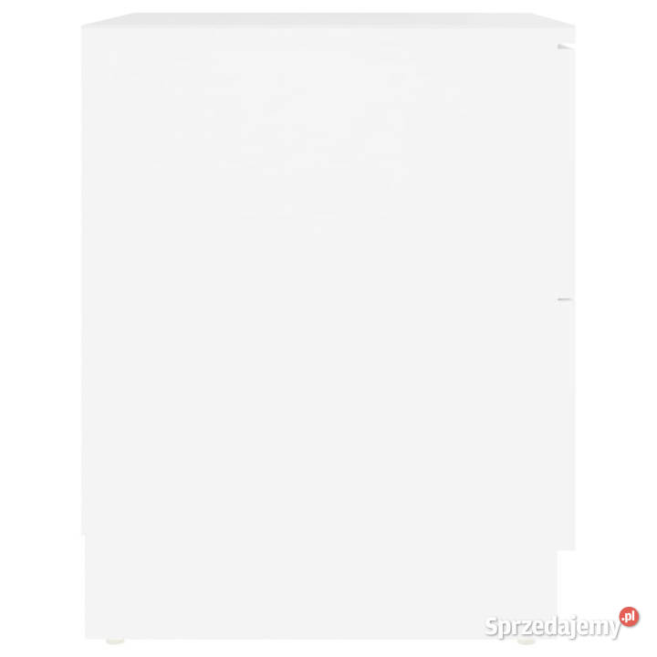 Szafki nocne 2 białe 40x40x50 materiał Warszawa