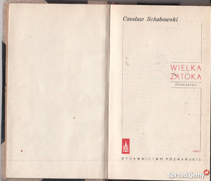 01922 WIELKA ZATOKA OPOWIADANIA CZESŁAW Czyrna