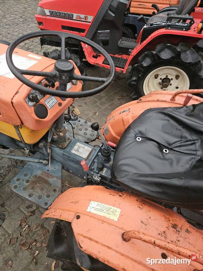 Kubota B7001 4x4 z glebogryzarką aste iseki tm kujawsko-pomorskie sprzedam