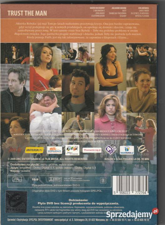 Kwestia zaufania DVD Bart Freundlich Pruszków sprzedam