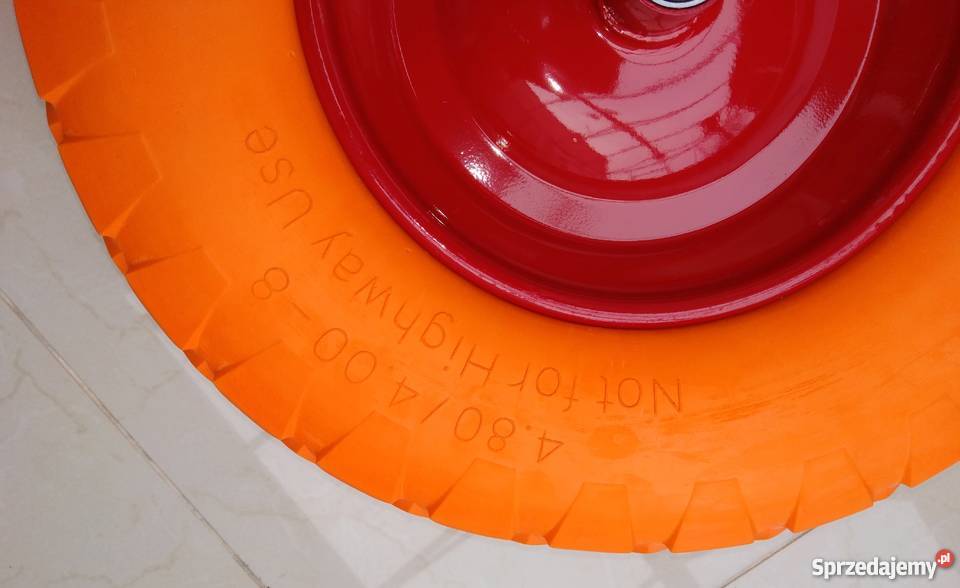 Koło do taczki PEŁNE 400 MM OŚKA