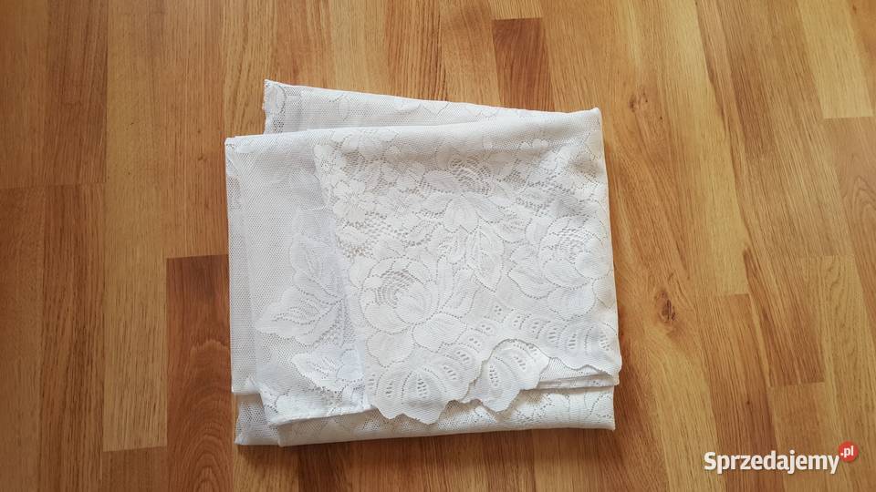 Wysoka FIRANA firanka biała 152x270 Warszawa sprzedam
