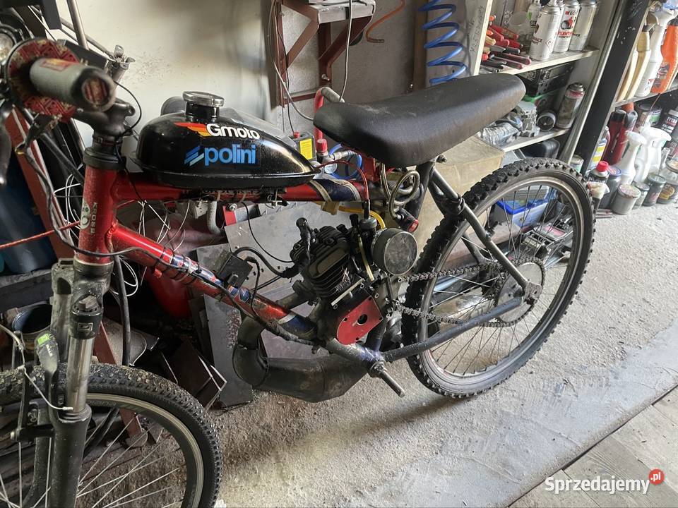 Rower z silnikiem bws 50 cc warmińsko-mazurskie