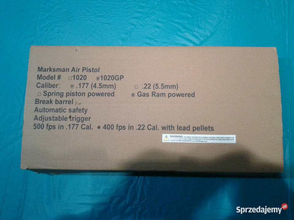 pistolet wiatrowka 45 mm diabolo nowa Skiereszewo