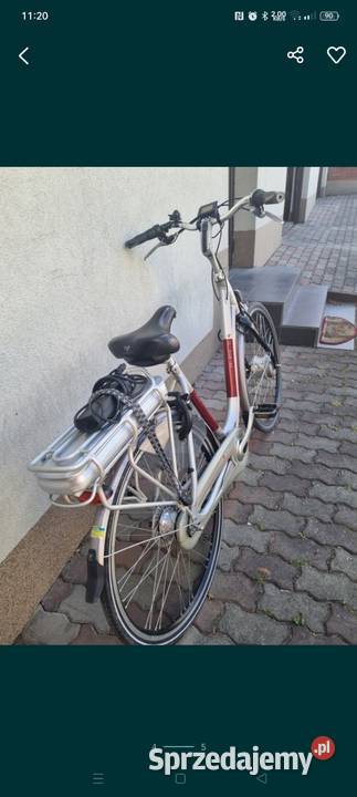 Rower Sparta z elektrycznym wspomaganiem Męcina