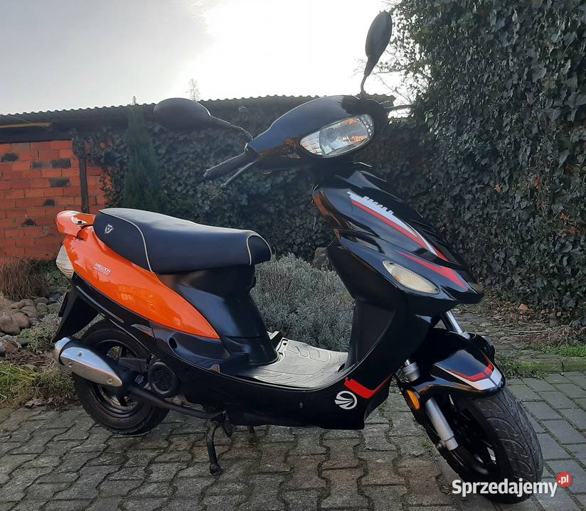 Ładny skuter Romet Router Bassa 4 50ccm 4t 2019r Rok produkcji 2019 Tuczno