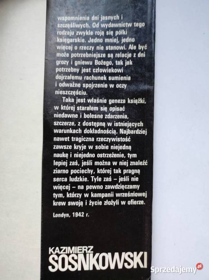 Cieniom września Kazimierz Sosnkowski Kielce