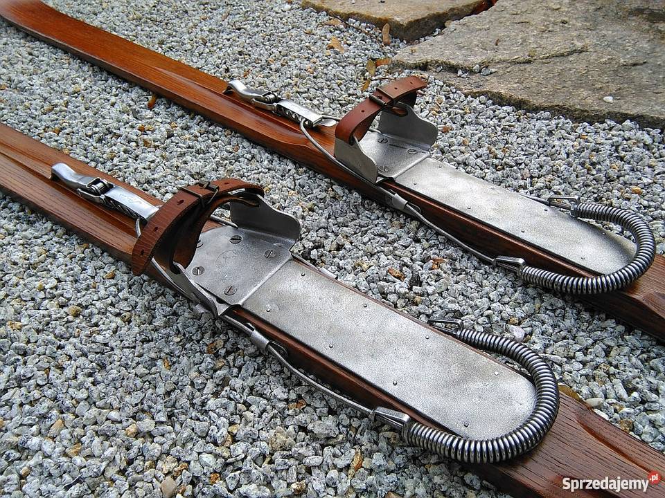 Stare drewniane narty 1939 Antyki, Sztuka, Kolekcje Szklarska Poręba