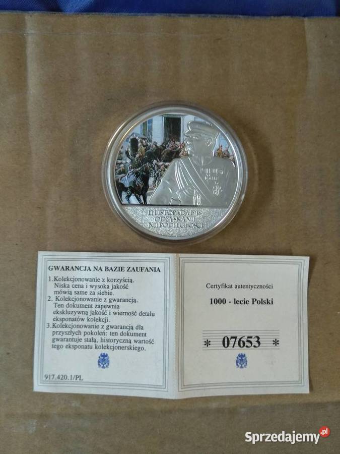 46 Medal okolicznościowy z serii 1000 lecie Chrząstawa Mała