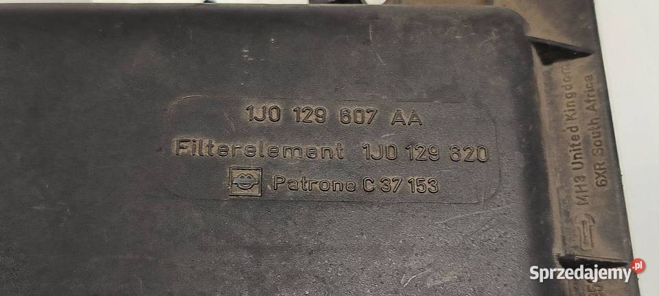 OBUDOWA FILTRA VOLKSWAGEN GOLF IV 1J0129607AA Lipno