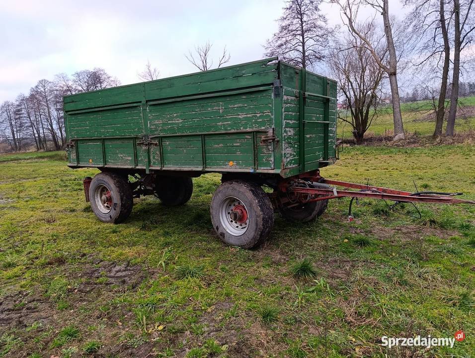 Przyczepa niemiecka 11 tom Przyczepy rolnicze Złoczew sprzedam