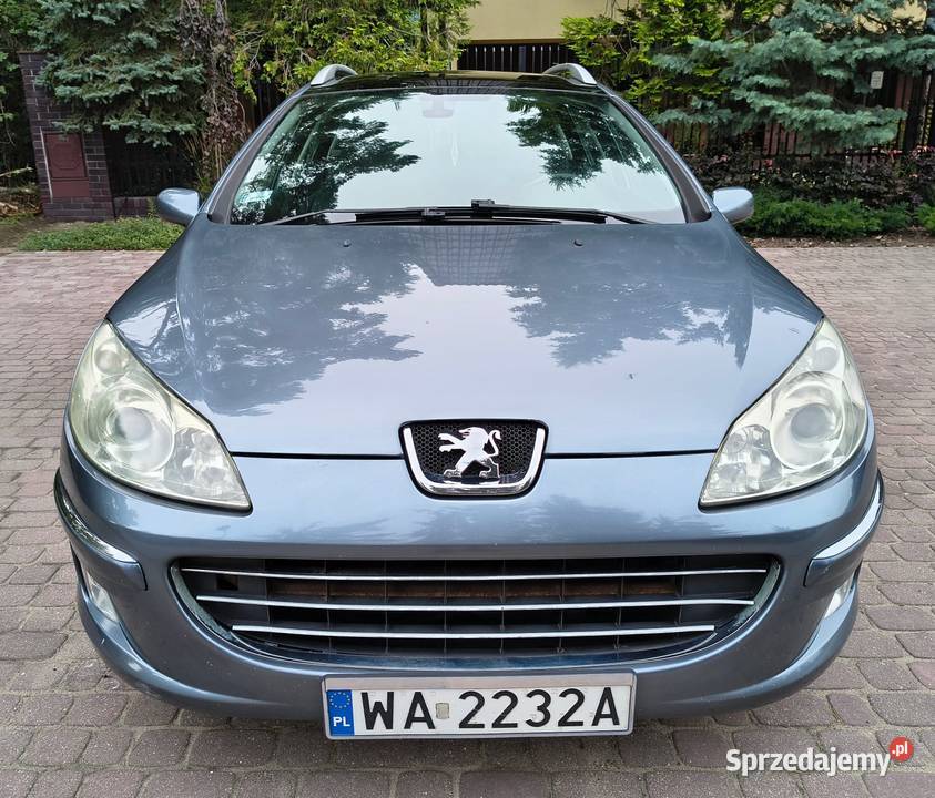 Peugeot 407 16 HDI Klimatronik Panorama Tempomat mazowieckie Serock