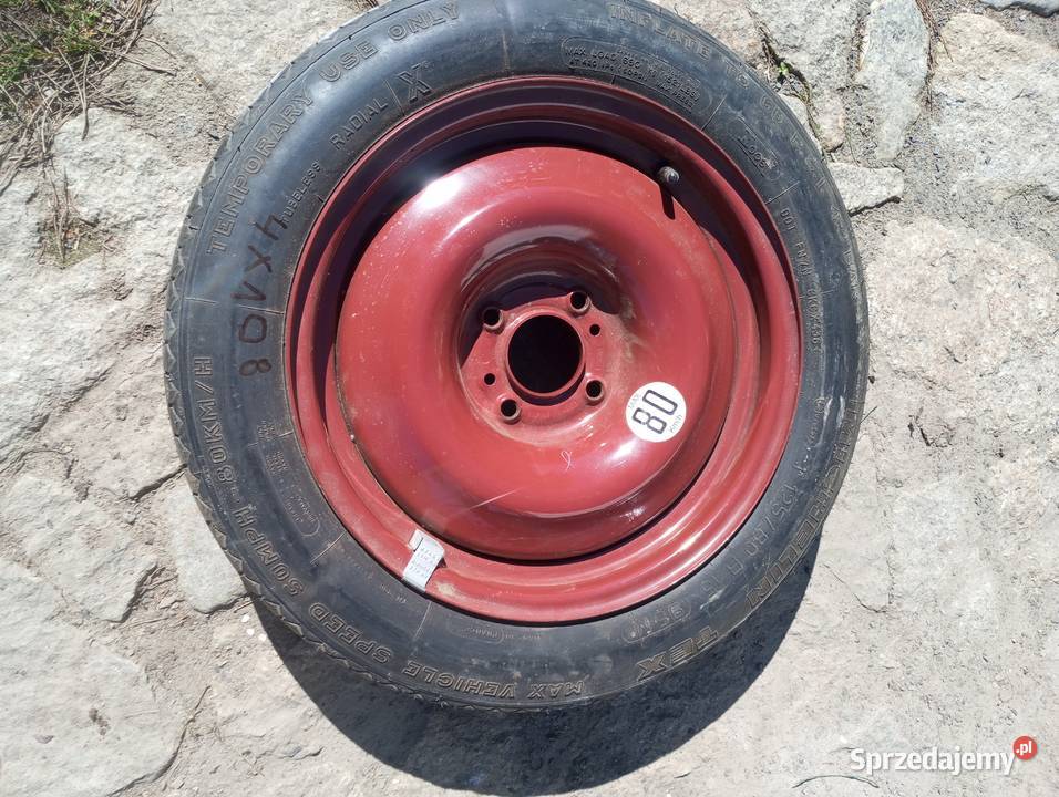 Koło dojazdowe zapasówka 4x108 peugeot citroen Legnica sprzedam