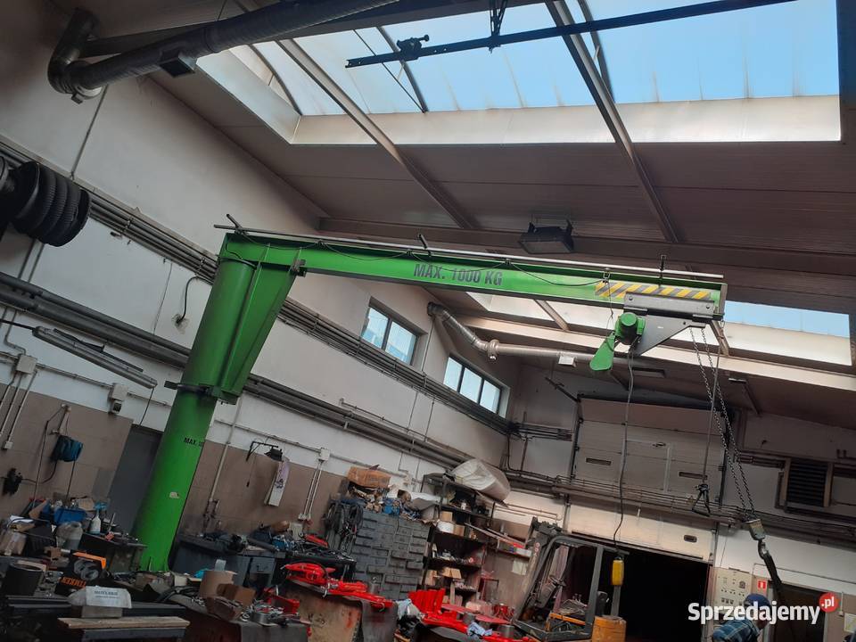 Żuraw warsztatowy podnośnik świętokrzyskie Bodzentyn