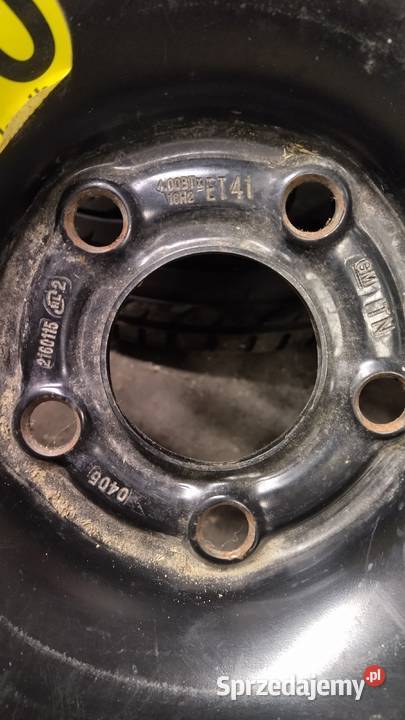 Koło dojazdowe 5x110 16 651 Opel Astra H Vectra kujawsko-pomorskie Radzyń Chełmiński