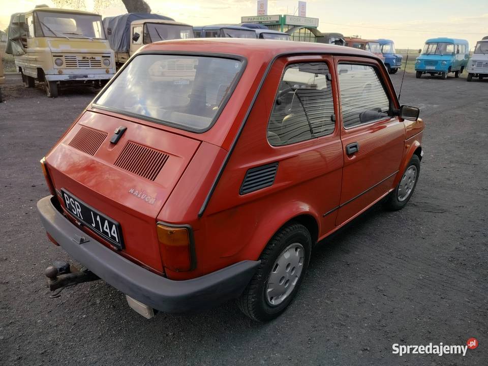 Fiat 126p Maluch Reklama Zaborów