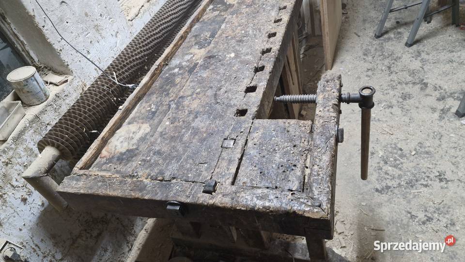 Stara strugnica stolarska do renowacji stół Świekatowo sprzedam