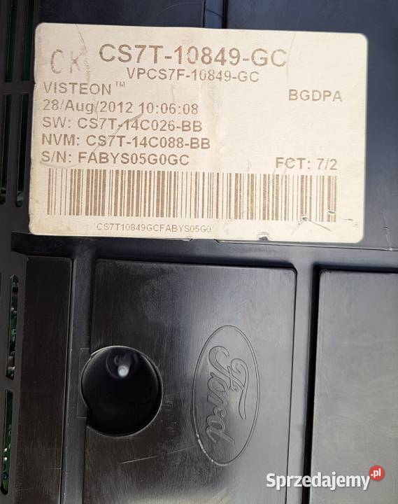 Licznik Ford Mondeo MK4 S Galaxy Diesel Visteon osobowe Mielęcin