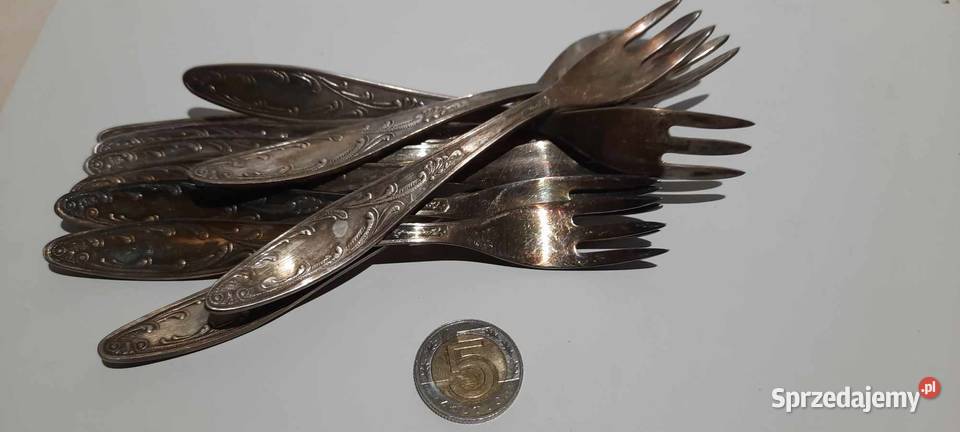 sztućce widelczyki do ciasta plater nie mazowieckie Warszawa