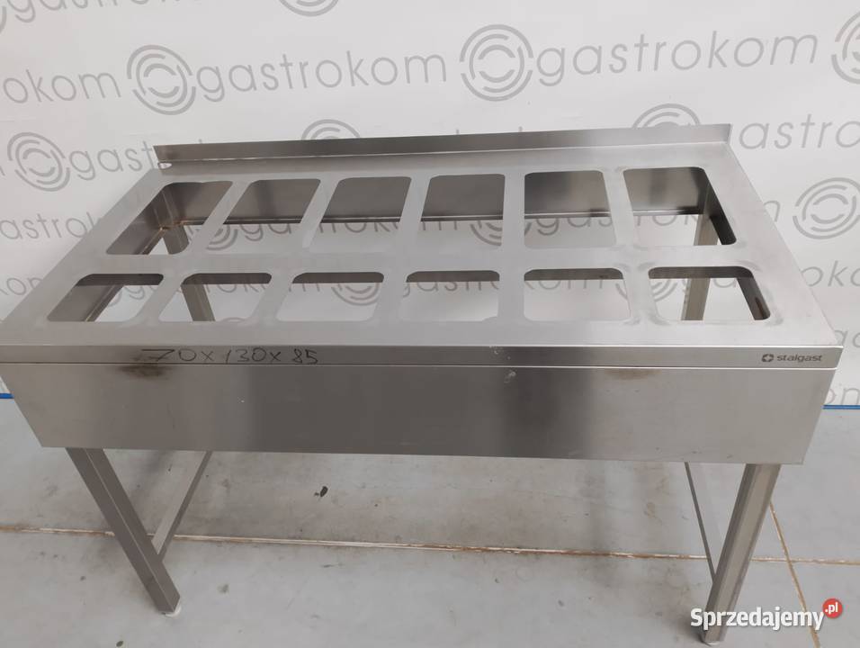 Stół z otworami na pojemniki GN 18x16 6x13 6x16 Wrocław