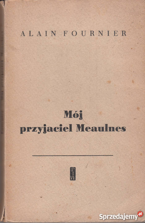 01222 MÓJ PRZYJACIEL MEAULNES ALAIN FOURNIER Czyrna
