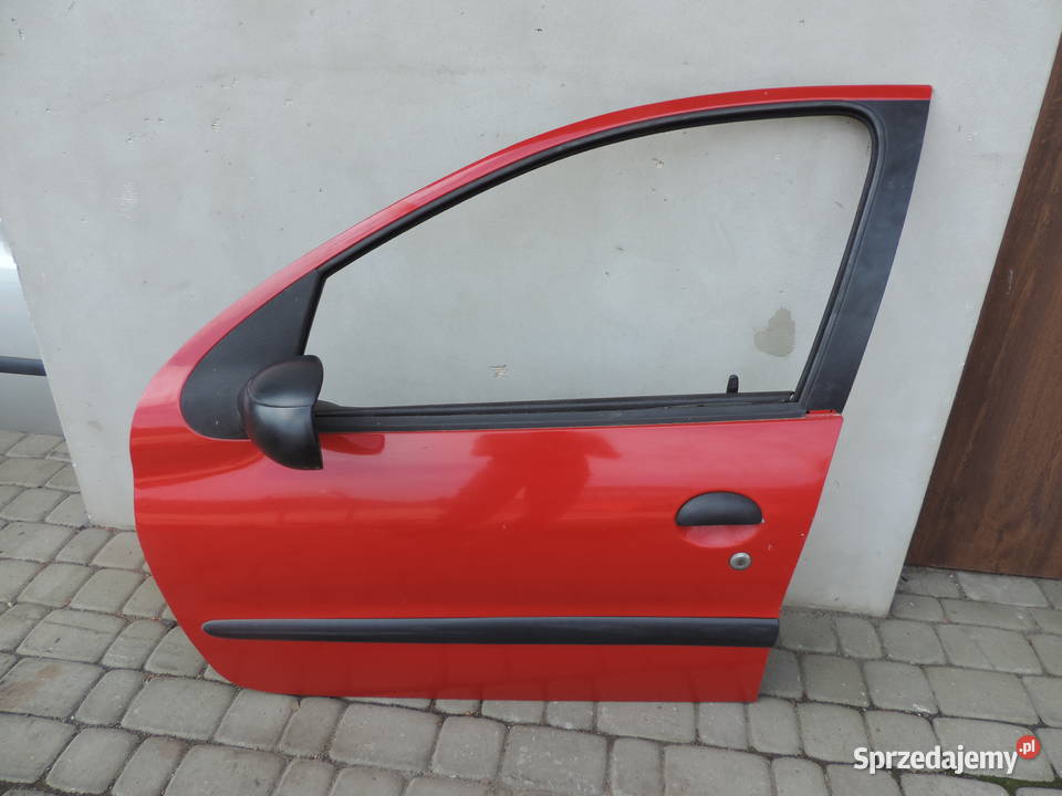 DRZWI LEWY PRZÓD PRZEDNIE PEUGEOT 206 HB 5D KKN Nowy Sącz