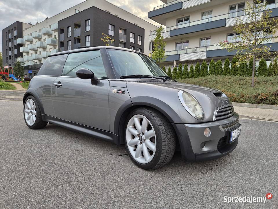Mini Cooper S R53 skórzana tapicerka dolnośląskie Wrocław