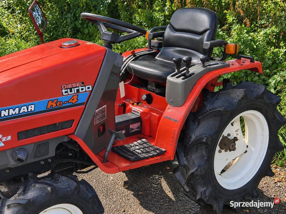 Traktorek traktor YANMAR KE4D 14 44 z Opcją
