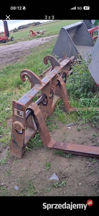 Ramka Widły Paleciak oryginał Komatsu kujawsko-pomorskie Wielka Klonia