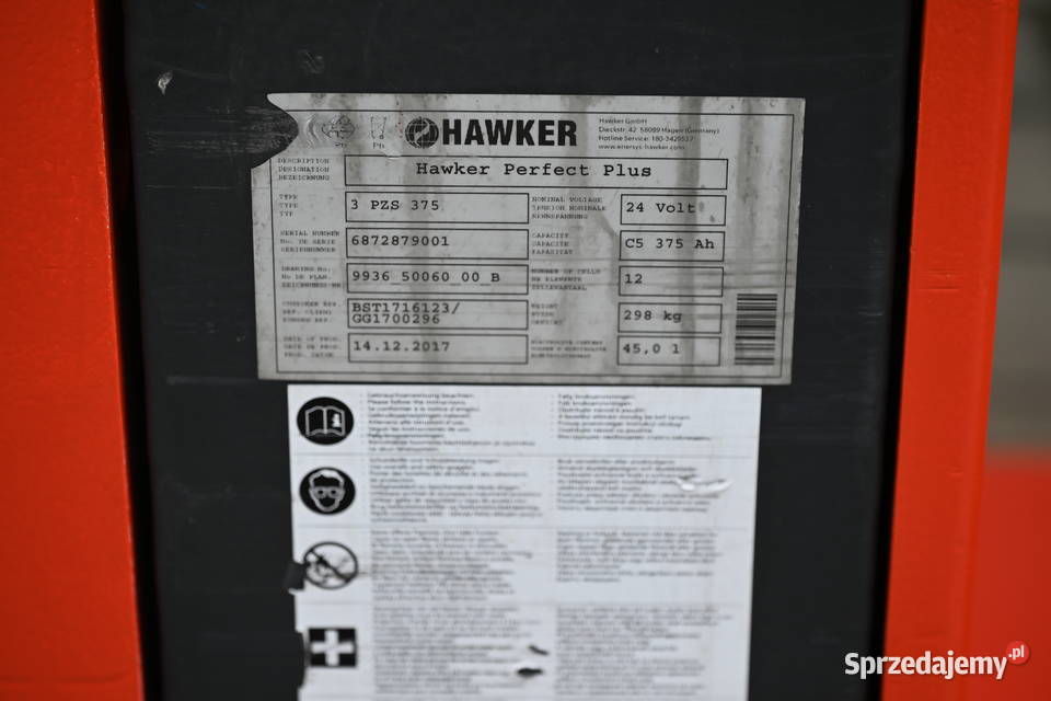 Paleciak elektryczny Linde L10 AC Duplex 190