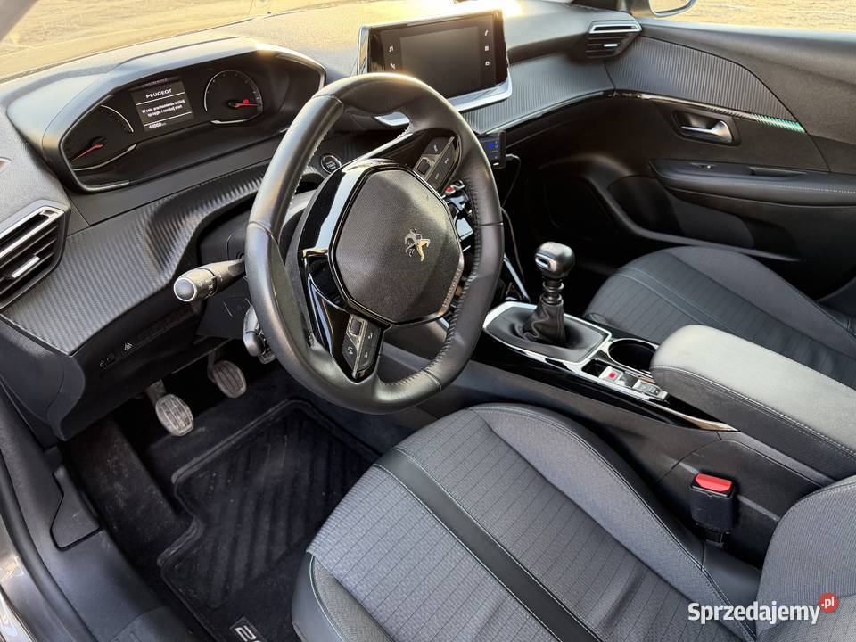 Peugeot 208 II 2021 r 53000 przebiegu wielkopolskie Kalisz