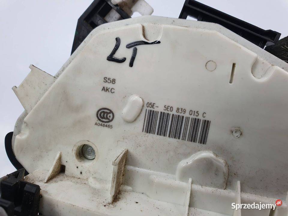 ZAMEK DRZWI LT SKODA RAPID 5E0839015C osobowe Lipno