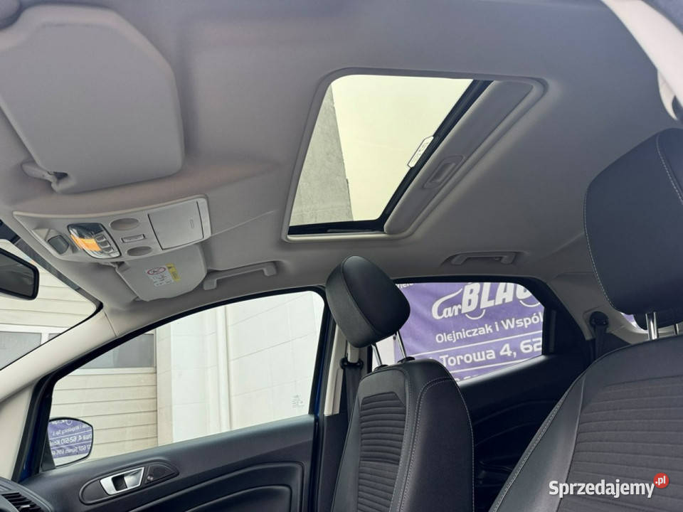 Ford EcoSport Pisemna Gwarancja 12 miesięcy II Rok produkcji 2018 EcoSport Konin