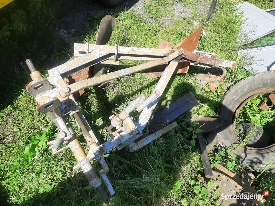 Pług 2 skibowy do traktorka ogrodniczego iseki Dębica