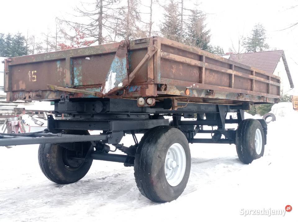 Przyczepa bss agro 9 ton ładowność 1209 agro hl nieuszkodzony Krasnystaw