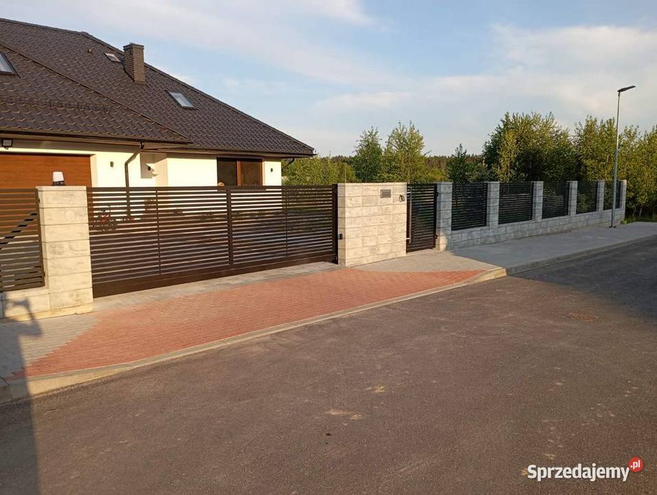 Najtańsza brama suwana przesuwana rama stelaż podlaskie Czarna Białostocka