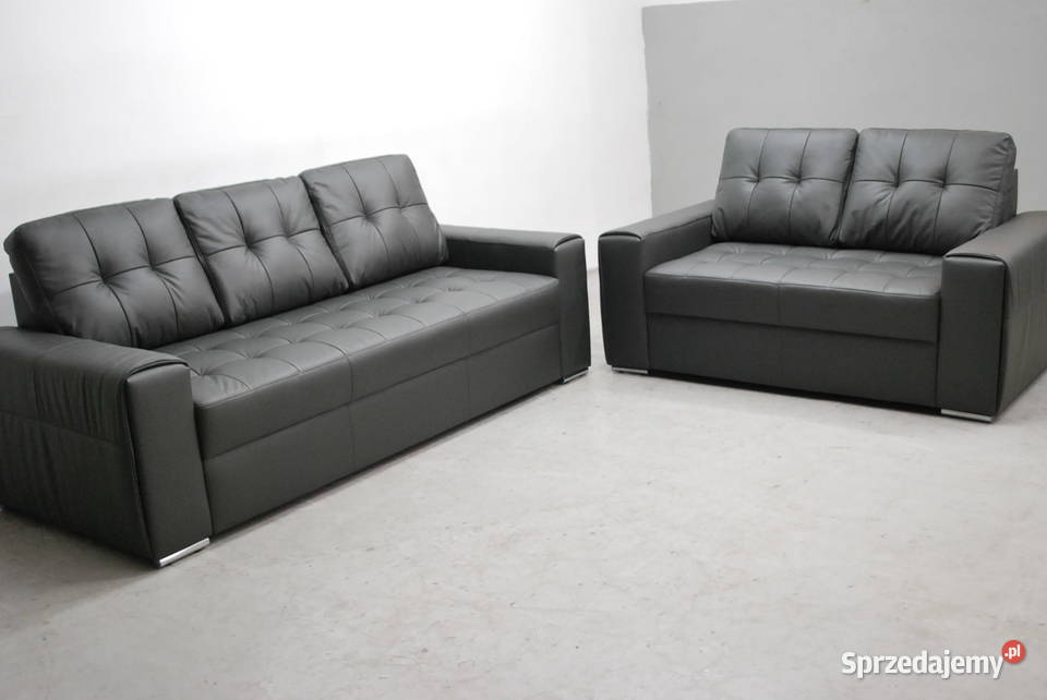 RIX KOMPLET 32 sofy kanapy zestaw SKÓRA 9117 Poznań