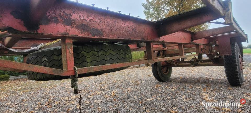 Przyczepa podwozie platforma Huta Szklana