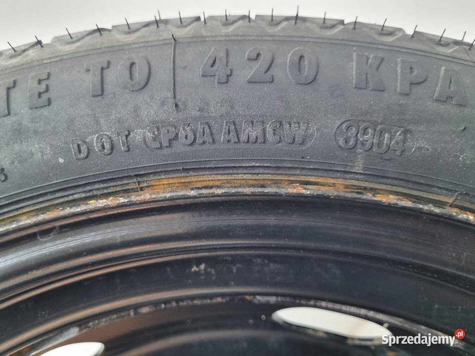 KOŁO DOJAZDOWE ZAPASOWE Audi Seat Vw Golf V Samochodowe Koła Chełm sprzedam