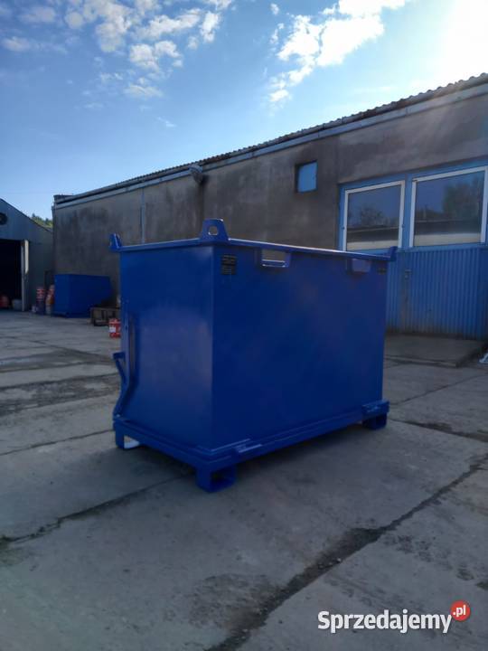 Pojemnik premium z klapowym dnem PMDB 1300 L