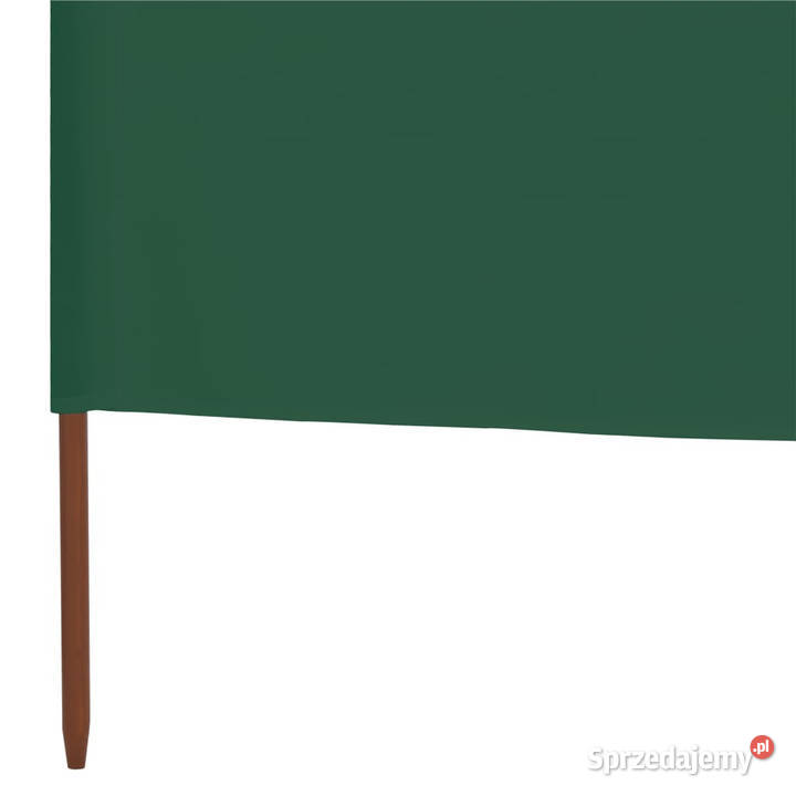 Parawan 6skrzydłowy z tkaniny 800x160 zielony